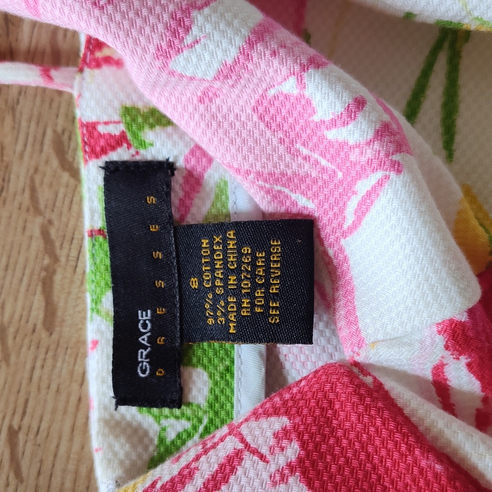 Grace Flower Dress, Size 8 - Picture 5 of 6